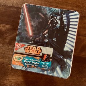 *NIB* Crayola Star Wars Darth Vader Collect Tin